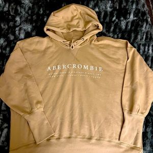 Abercrombie & Fitch Soft Collection Oversized Logo Hoodie